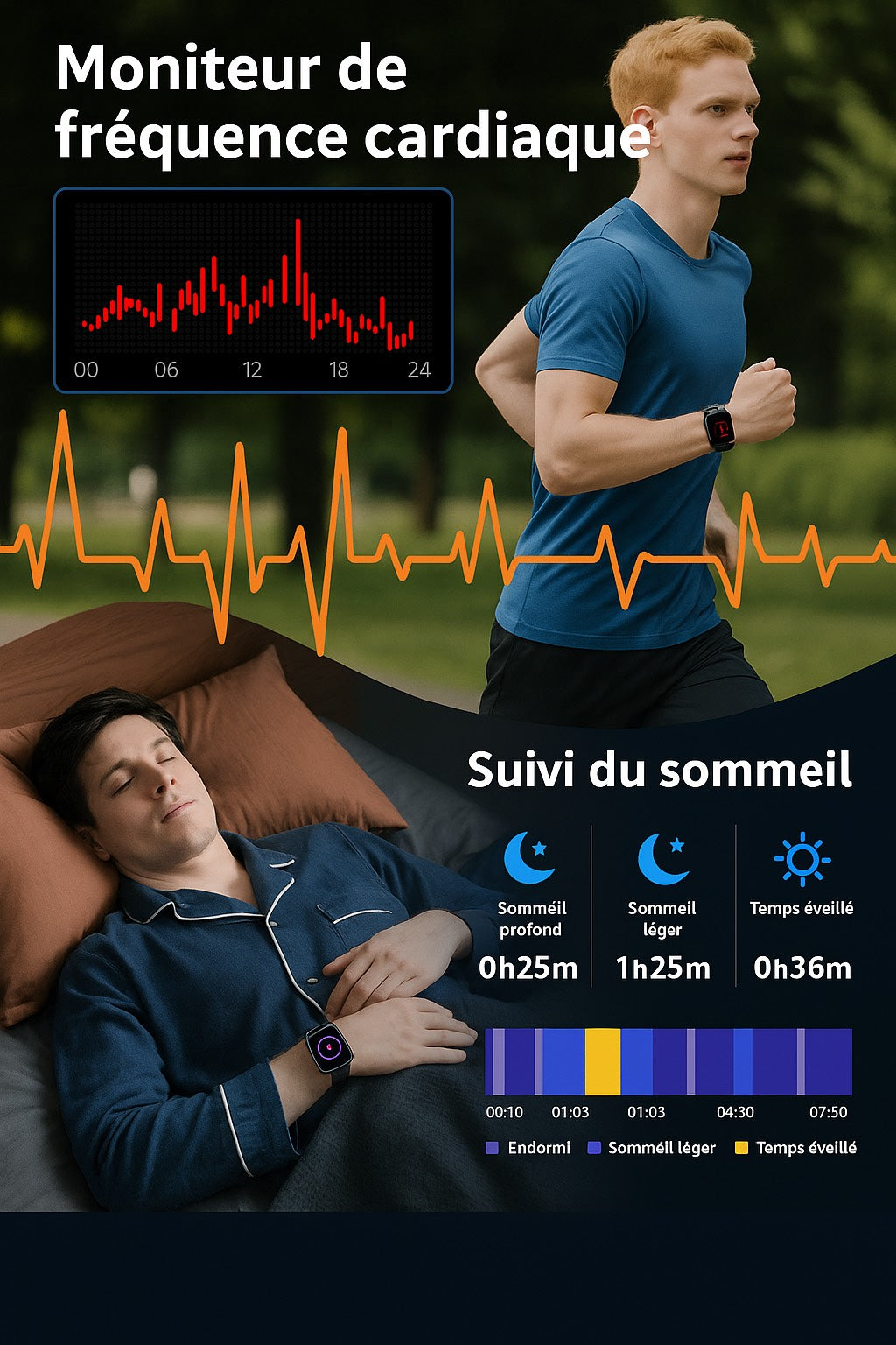 Montre intelligente Noravia – Smartwatch iQibla & Prière Vocale 2025