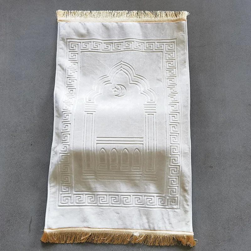 Tapis de Prière Confort Plus – Moelleux Épais & Protection des Genoux