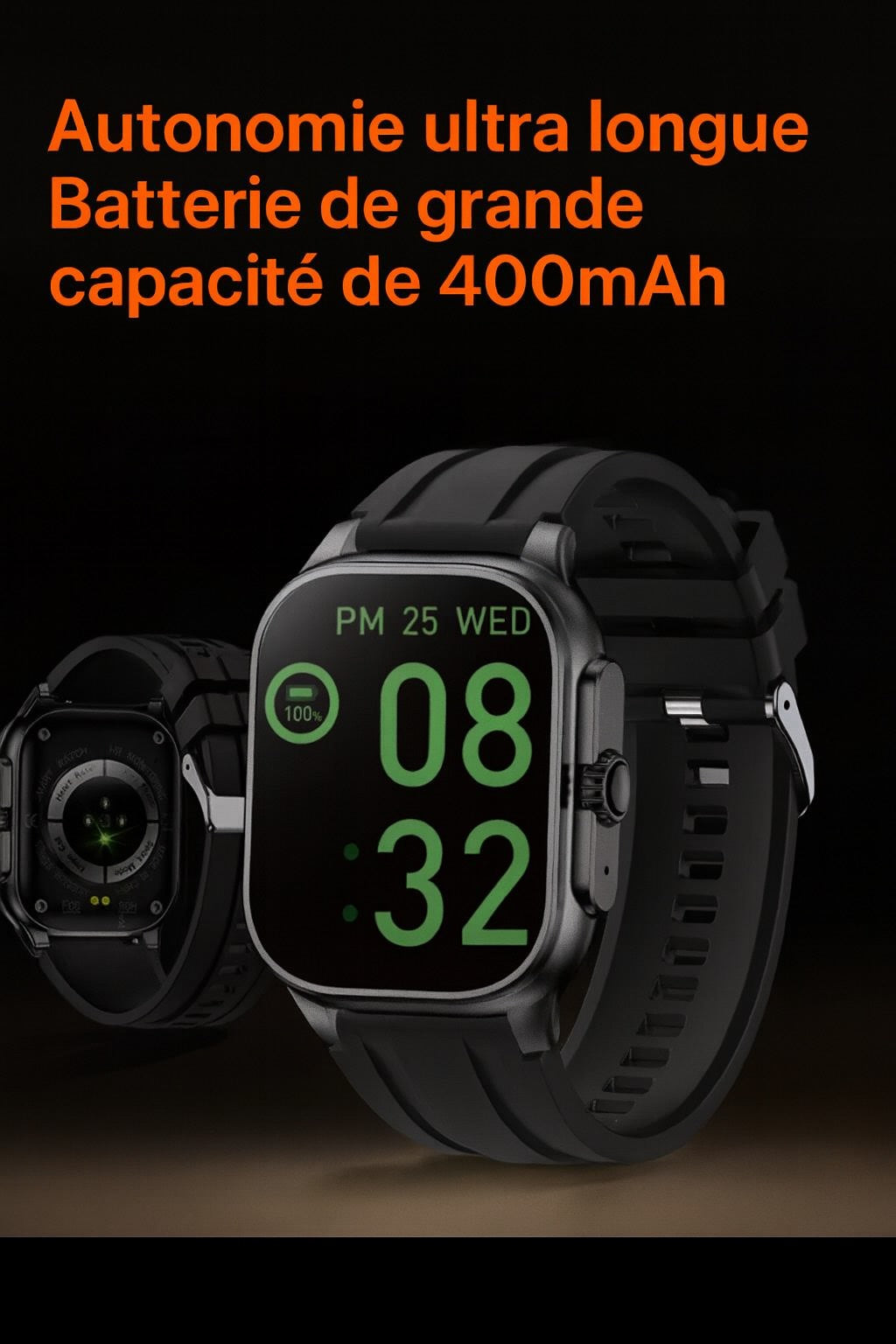 Montre intelligente Noravia – Smartwatch iQibla & Prière Vocale 2025