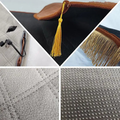 Tapis de prière chauffant Noravia – Confort doux et rembourré pour hommes, femmes et enfants