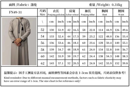 Qamis Noravia™ – Élégance Moderne pour Homme