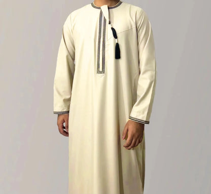 Qamis Noravia™ – Élégance Moderne pour Homme