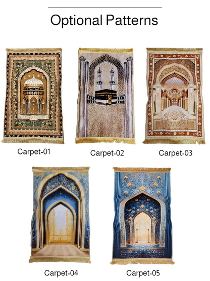 Tapis de Prière Confort Plus – Moelleux Épais & Protection des Genoux